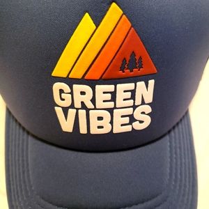 Green Vibes velcro hat